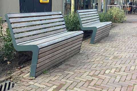 138656 straatmeubilair buitenbank plantenbak