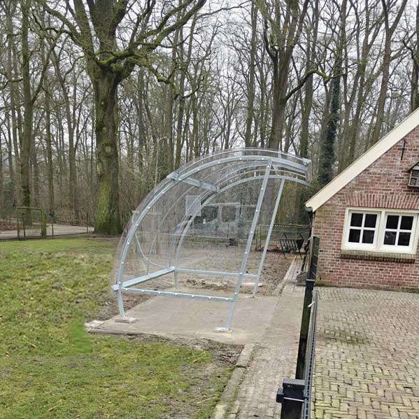 Week 8: Nieuwe Fietsoverkapping bij Kinderboerderij in Rijssen