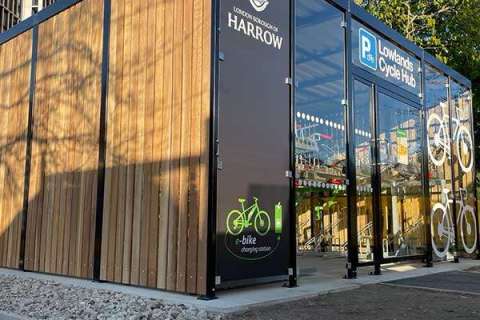 141670 fietsparkeren fietsoverkapping cycle hub etagerek