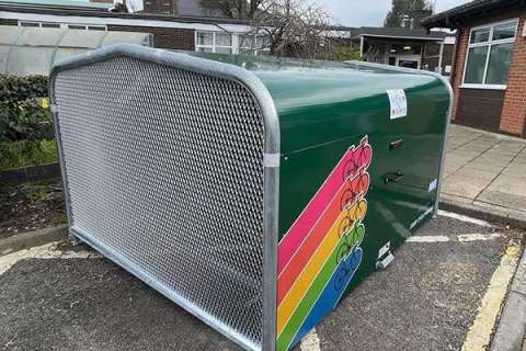 142379 fietsparkeren fietstrommel fietskluis