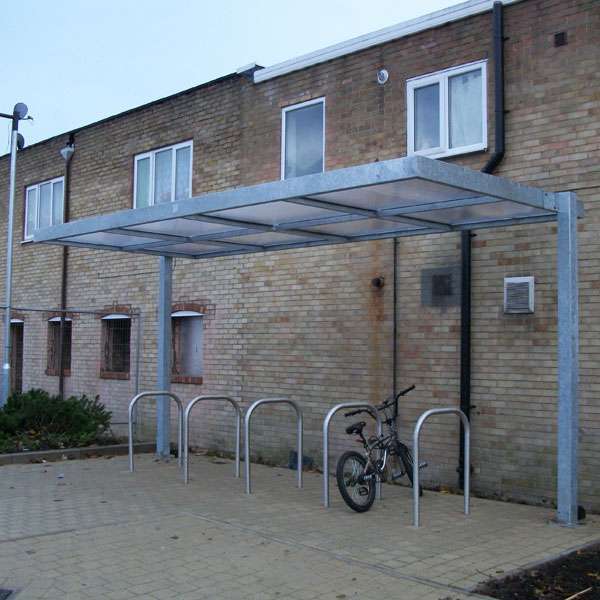 overkapping fietsparkeren fietsoverkapping FalcoSpan