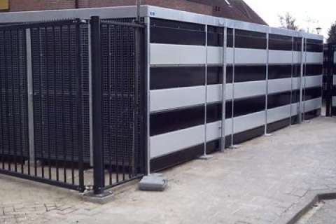 Fietsenstalling voor het politiebureau Heerhugowaard