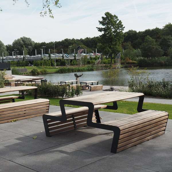 straatmeubilair picknicktafel FalcoLinea