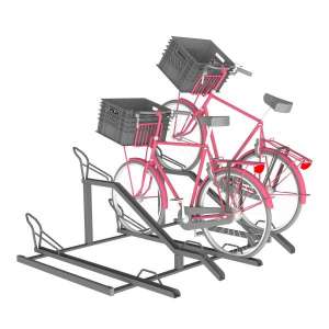 Fietsparkeren | Bijzondere fietsen | FalcoCrate fietsenrek | image #1| fietsparkeren fietsenrek voor kratfiets transportfiets FalcoCrate