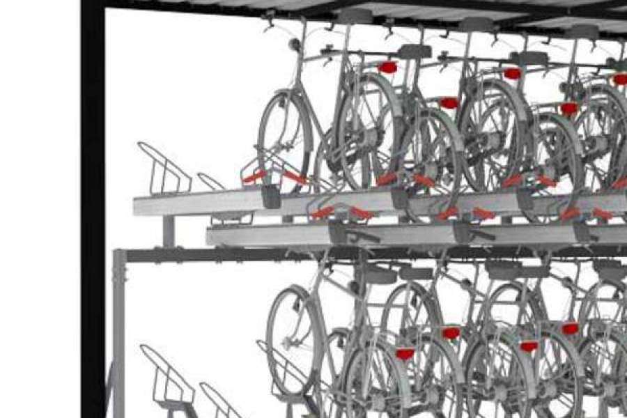 falco fietsparkeren etagerekken dubbellaags