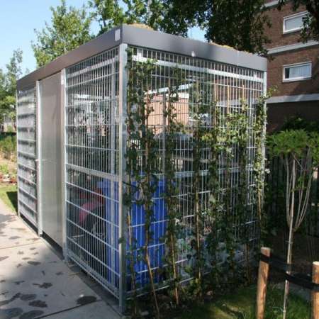 26725 overkapping speelgoedberging sedum dak brede school