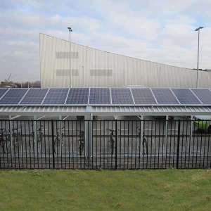 28239 overkapping fietsoverkapping fietsenstalling fietsparkeren fietsenrek zonnepanelen duurzaam 