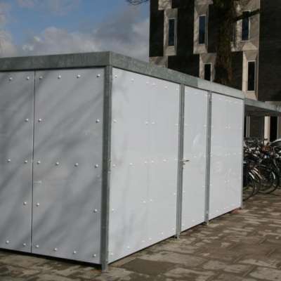 Falco fietsparkeervoorzieningen voor gezondheidspark de Eik