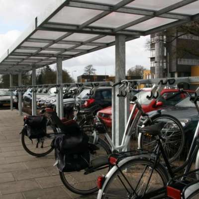 Falco fietsparkeervoorzieningen voor gezondheidspark de Eik
