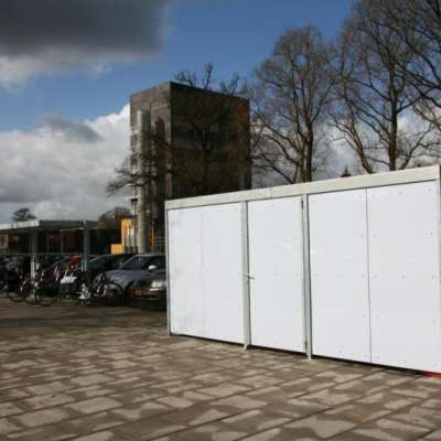Falco fietsparkeervoorzieningen voor gezondheidspark de Eik