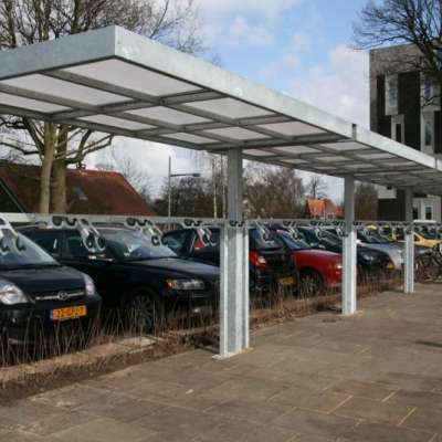 Falco fietsparkeervoorzieningen voor gezondheidspark de Eik