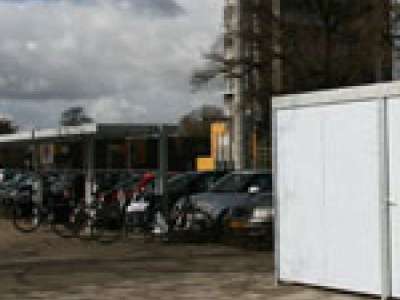 Falco fietsparkeervoorzieningen voor gezondheidspark de Eik