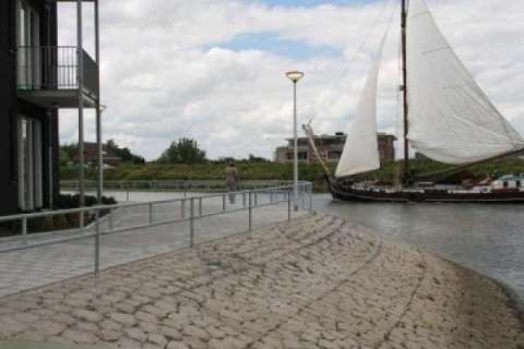 geleidehek geleidebuis afzethek afzetelement verkeersvoorziening