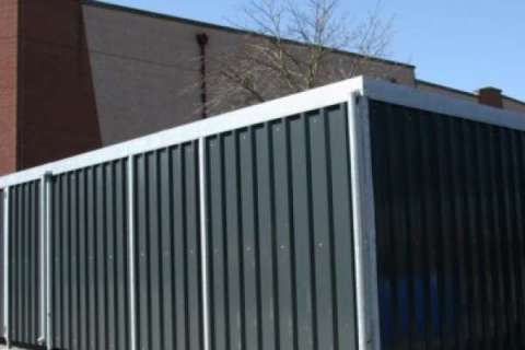 46696 straatmeubilair overkapping rokersruimte rokersoverkapping parkbank zitbank asbak