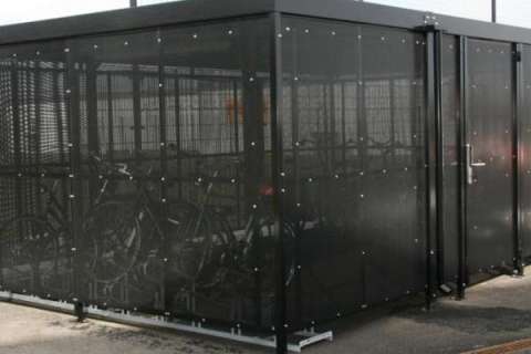 fietsoverkapping fietsenstalling overkapping fietsparkeren fietsenrek FalcoLok-600