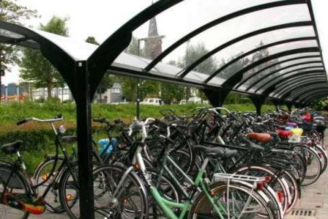 fietsparkeren, fietsstandaard, fietsreparatiezuil, fietsmarketing
