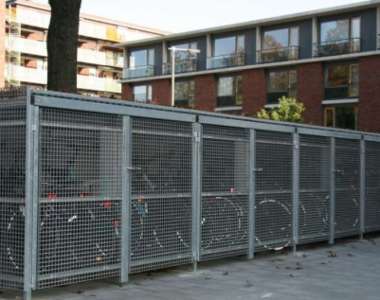 fietsparkeren fietsenrek fietsstandaard fietsaanleunbeugel fietsnietje fietsklemmen fietskluizen