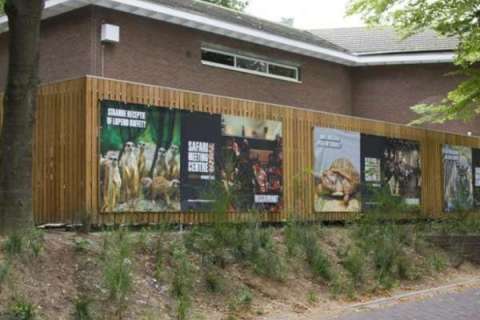 Falco buiteninrichting voor Burgers' Zoo