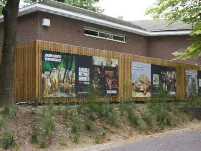 Falco buiteninrichting voor Burgers' Zoo