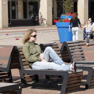 straatmeubilair buitenbank zitbank afvalbak picknickset FalcoLinea