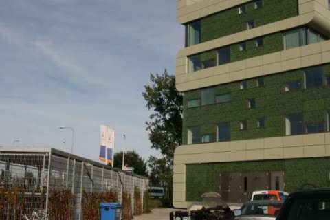 overkapping fietsoverkapping fietsenstalling fietsparkeren sedum FalcoLok-500