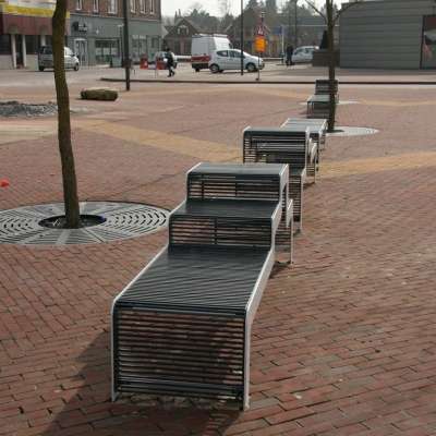 Neede centrumplan ingericht met FalcoLinea straatmeubilair!