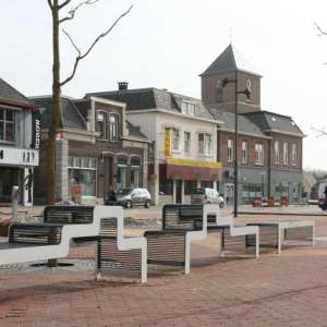 Neede centrumplan ingericht met FalcoLinea straatmeubilair!