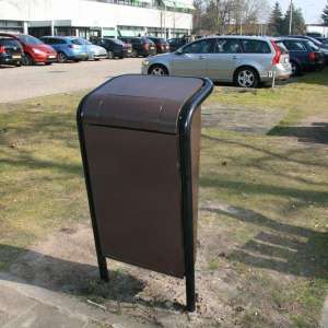 Afvalbakken FalcoJona voor Philips' buitenterrein
