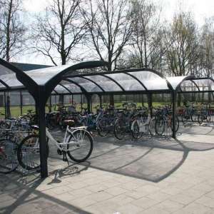 Fietsoverkappingen FalcoGamma voor MFA  't Aambeeld