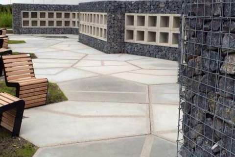 Straatmeubilair FalcoLinea op voormalig baggerdepot