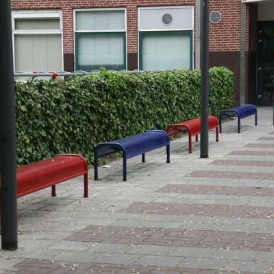 Schoolplein-inrichting voor scholengemeenschap Randstad