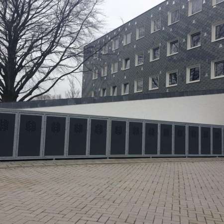 Fietskluizen Q voor appartementencomplex Hoofddorp