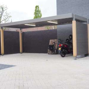 Overkapping op maat voor brandweerkazerne Leerdam