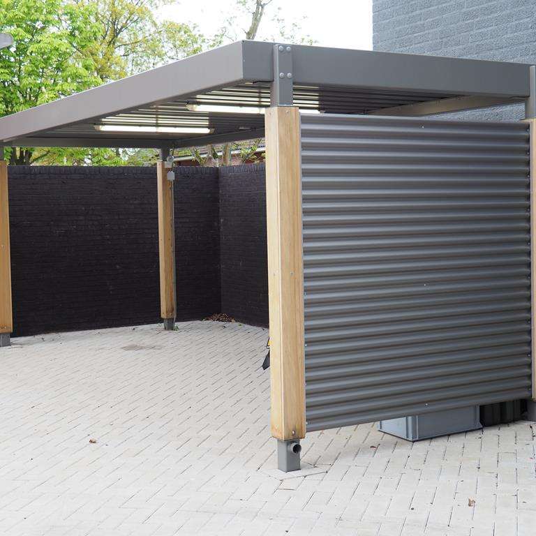Overkapping op maat voor brandweerkazerne Leerdam