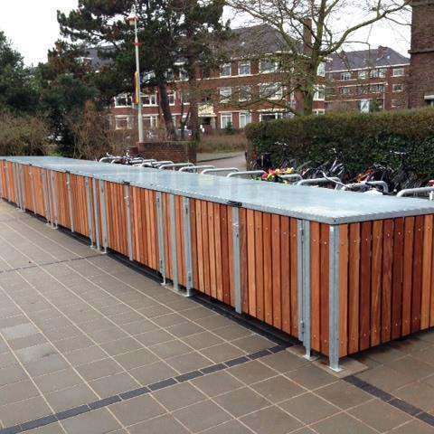 Berg- en fietsparkeerruimte op het schoolplein?