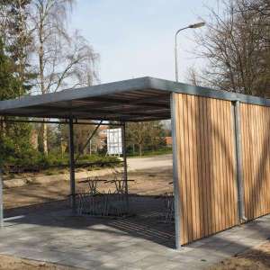 FalcoZan fietsoverkappingen voor Friso Kazerne en Tennet