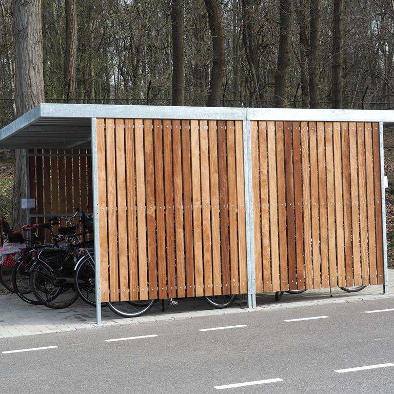 FalcoZan fietsoverkappingen voor Friso Kazerne en Tennet