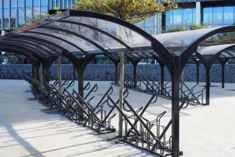 74019 fietsoverkapping fietsparkeren fietsenstalling FalcoGamma FalcoSound