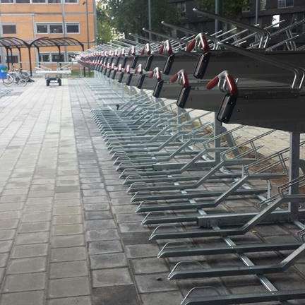 Met Falco fietsparkeren op hoog niveau