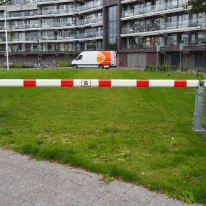 Handbediende slagboom voor VVE