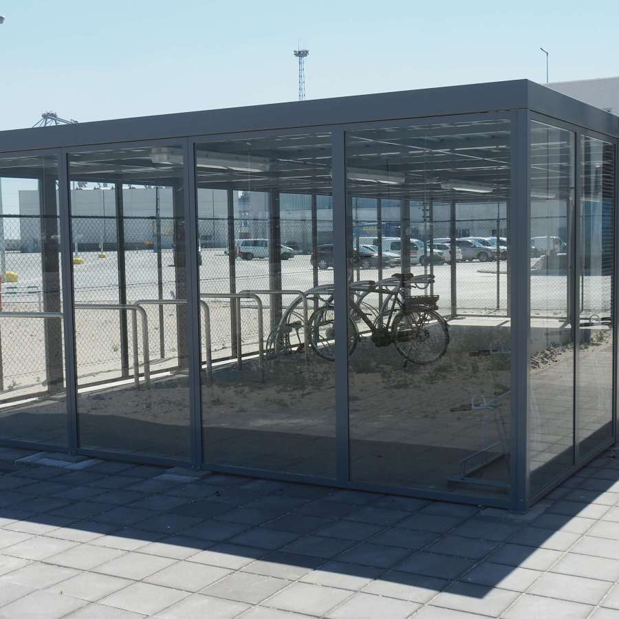 Fietsenberging met fietsparkeren op maat