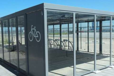 Fietsenberging met fietsparkeren op maat