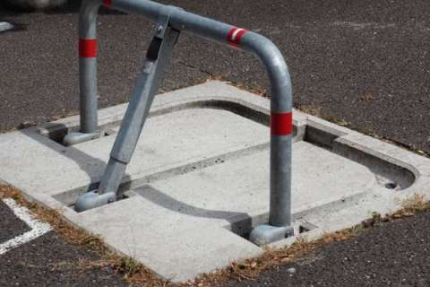 Parkeerbeugels voor de Zorgacademie