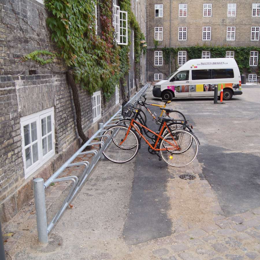 Fietsparkeervoorzieningen voor Deense universiteit