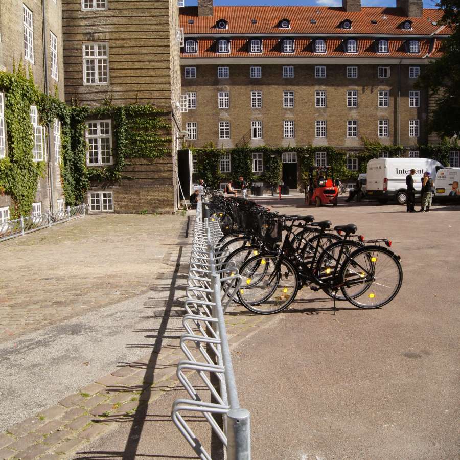 Fietsparkeervoorzieningen voor Deense universiteit