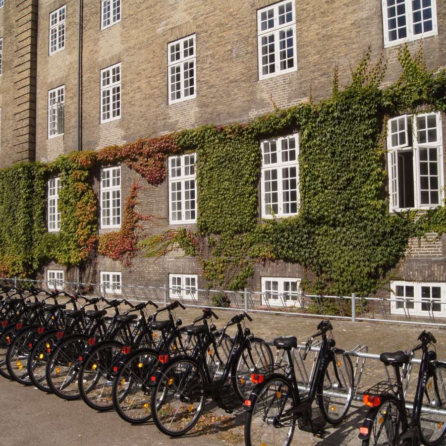Fietsparkeervoorzieningen voor Deense universiteit