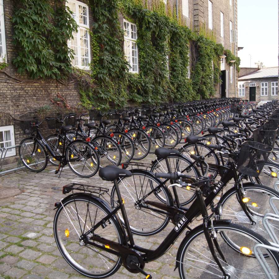 Fietsparkeervoorzieningen voor Deense universiteit