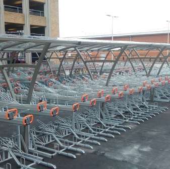 State of the art fietsparkeervoorziening bij Engels station