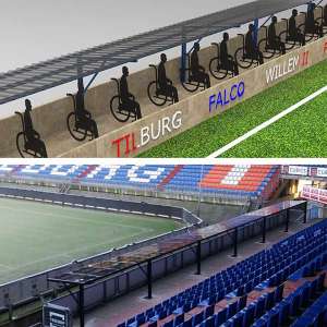 Mindervalide Overkapping Willem II Tilburg
