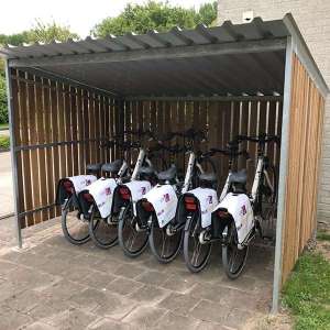 87378_fietsparkeren_overkapping_fietsenrek_oplaadpunt_FalcoTel_FalcoSound